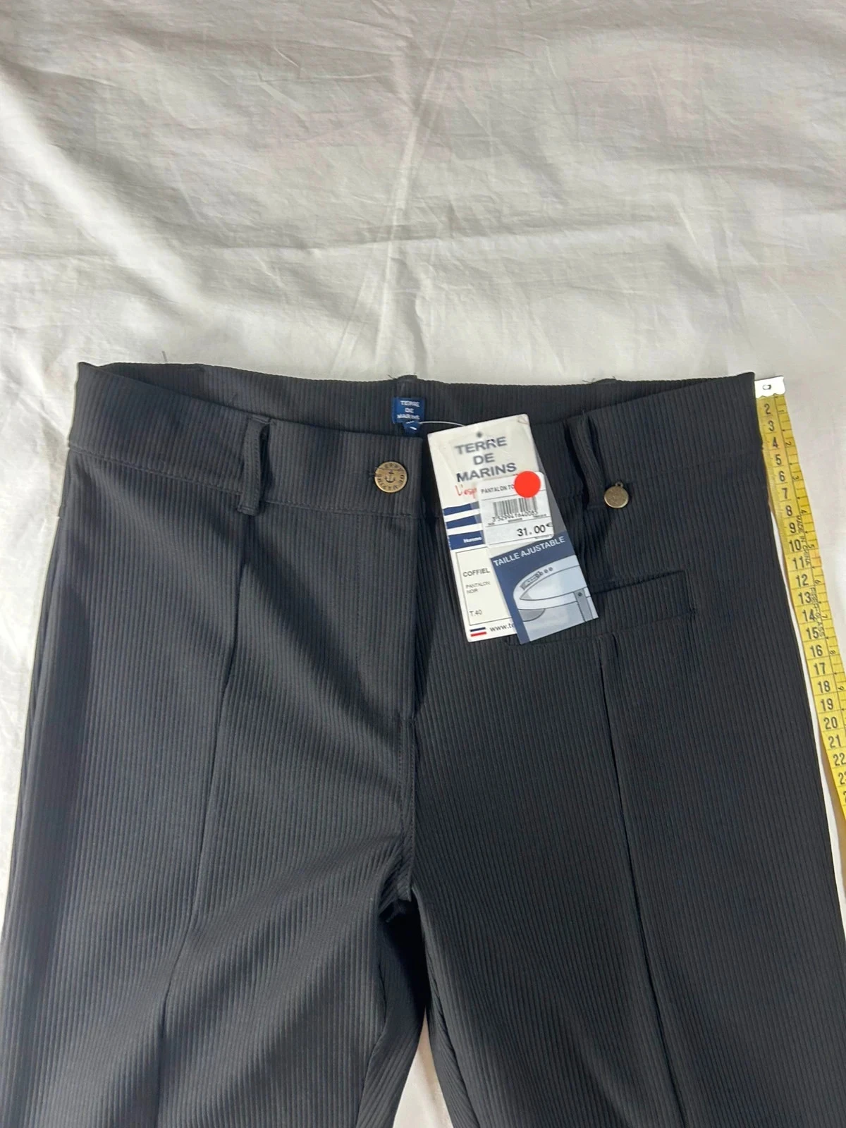 Calça justa preta terre de marins tamanho 40 – photo 3
